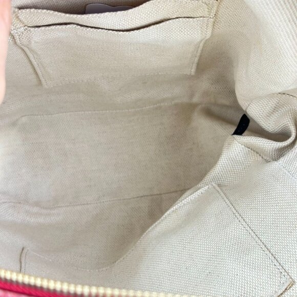 Gucci GG Logo Red Leather Soho Backpack - Picture 7 of 7